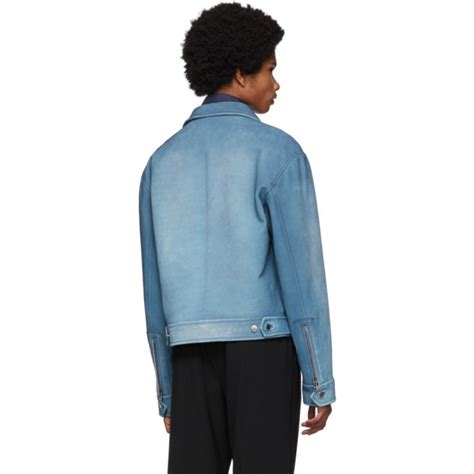 prada blue suede jacket|Oak Suede Jacket .